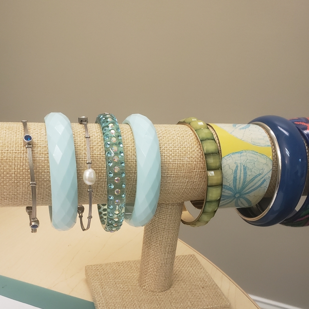 Bracelet Bundle, Bangle Bracelet Bundle, 9 Bracel… - image 3